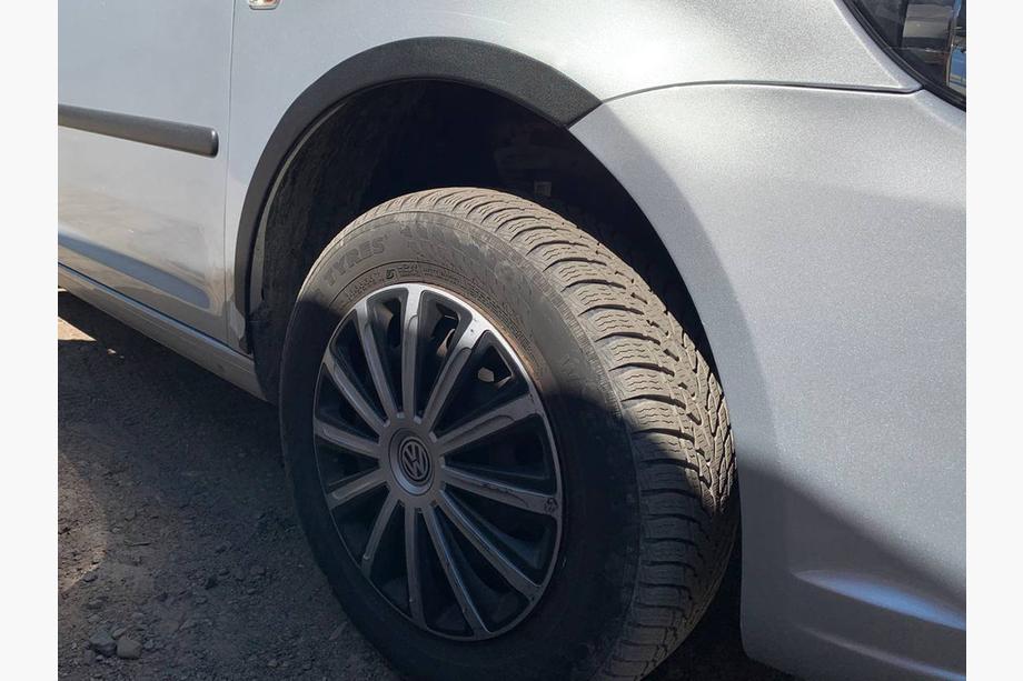 Volkswagen Caddy 2010-2015 Extensions d'ailes (noir mat) Empattement court, 2 pièces latérales (métal) Photo 4