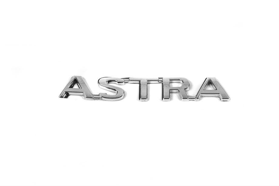 Opel Astra G classic 1998-2012 Inscription Astra (124mm x 18mm) Image