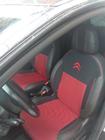 Citroen C-3 2002-2009 Housses de Siège Auto (Similicuir↗Tissu, Premium) photo 9