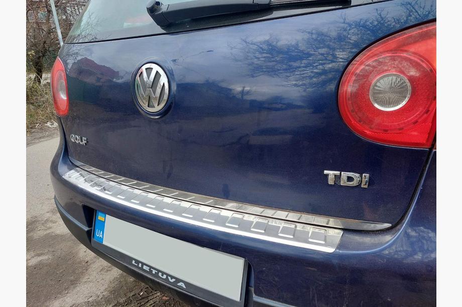 Volkswagen Golf 5 2003-2009 Baguette de coffre inox Carmos - Acier Inoxydable Turc Photo 4