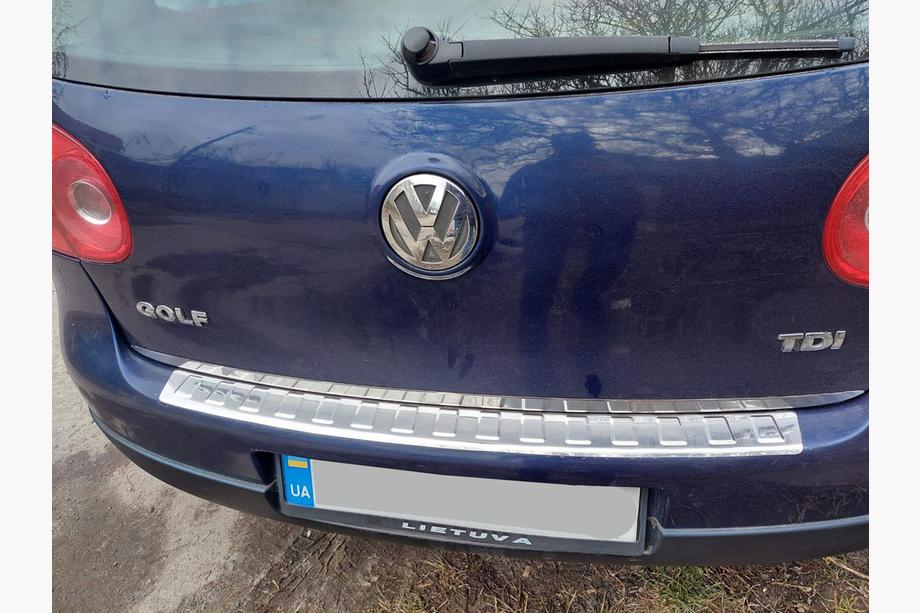 Volkswagen Golf 5 2003-2009 Baguette de coffre inox Carmos - Acier Inoxydable Turc Photo 5