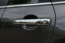 Mazda CX-7 2006-2012 Couvre-poignées Chromés V2 (4 pcs, Acier Inoxydable) photo 3