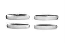 Audi A6 C6 2004-2011 Couvre-poignées de Porte Chromés (4 pcs, Acier Inoxydable) photo 3