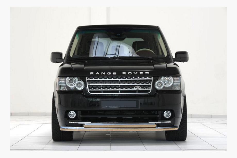 Range Rover III L322 2002-2012 Pare-buffle Avant ST014 (Inox) Image