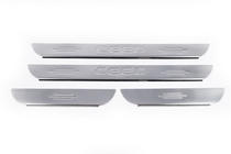Kia Ceed 2007-2012 Seuils de porte Carmos (4 pcs, inox) photo 2