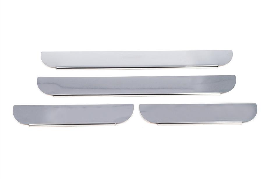 Toyota Rav 4 2006-2013 Seuils de porte Carmos (4 pcs, inox) Photo 2