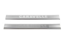 Volkswagen T4 Caravelle/Multivan 1990–2003 Couvre-seuils de Porte VIP (2 pcs, Acier Inoxydable) Multivan photo 3