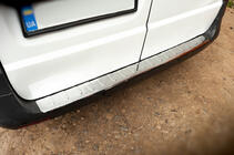 Mercedes Vito/V-class W447 2014- Protection de Pare-chocs Arrière Carmos Inox photo 2