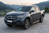 Mercedes X class 2017-2020 Marchepieds Latéraux Bosphore Grey (2 pcs, Aluminium) photo 1
