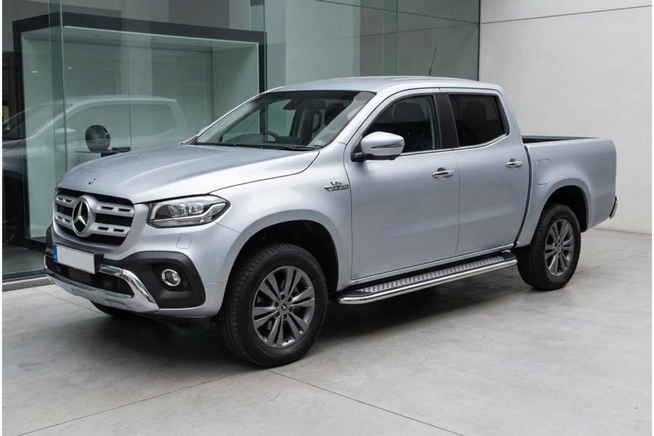 Mercedes X class 2017-2020 Marchepieds Latéraux Maydos V2 (2 pcs, Aluminium) Image