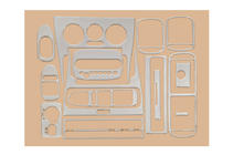 Seat Leon 1999-2005 Caches de Tableau de Bord Aluminium photo 4