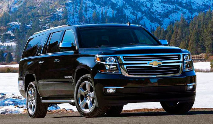 Mis à jour le suv Chevrolet Tahoe