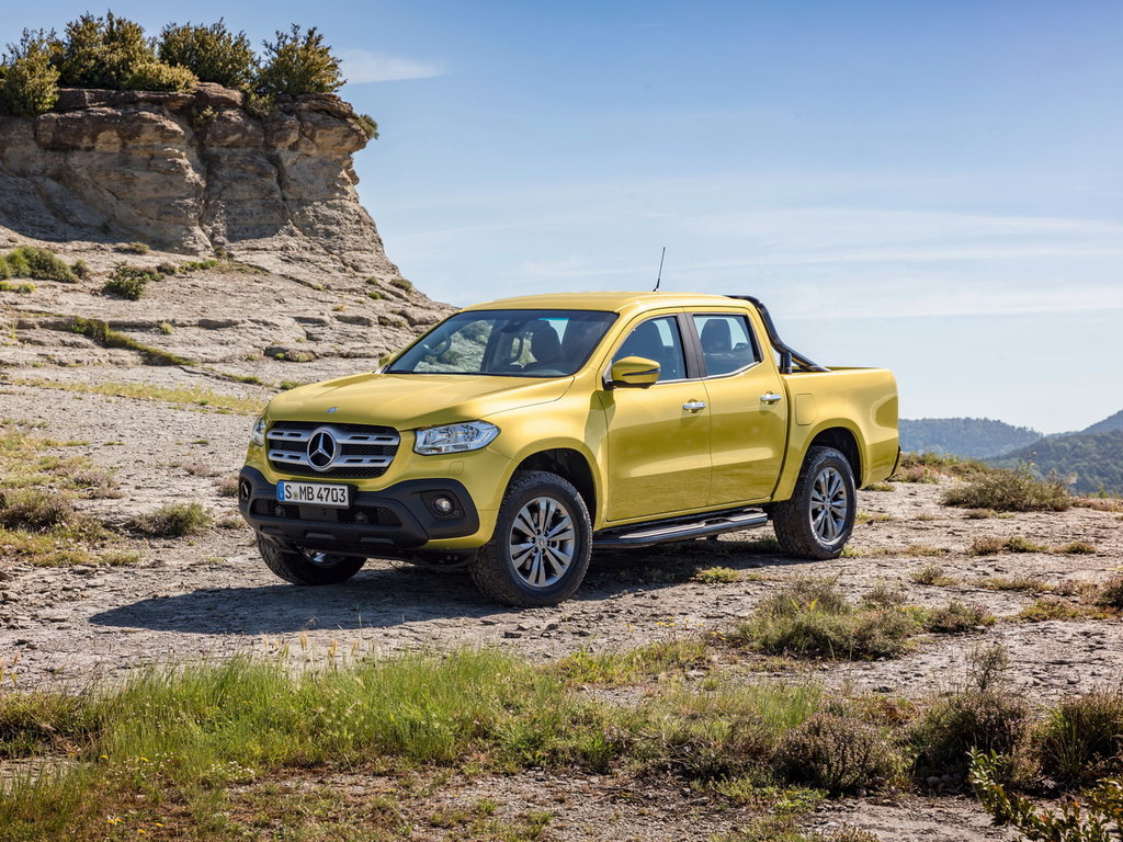 Mercedes-Benz X-Class: le premier pick-up dans une famille allemande du groupe
