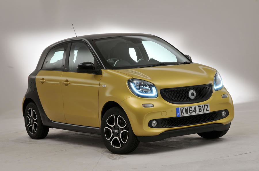 Examen de la berline compacte cinq portes Smart Forfour