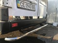 Volkswagen LT 1995-2006 Baguette de coffre (2 pièces, inox) photo 3