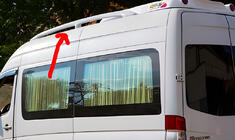 Citroen Jumper 2007-2025 Barres de toit (apprêtées pour peinture) Long (245cm) photo 1