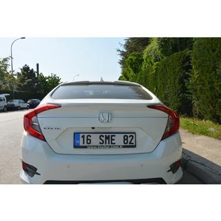 Spoiler Anatomique (apprêté pour peinture) Honda Civic Sedan X 2016-2021 photo 4