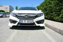 Honda Civic Sedan X 2016-2021 Coins de pare-chocs avant (à peindre) photo 5