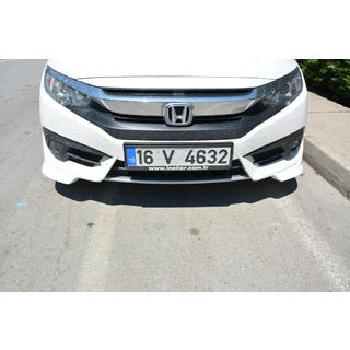 Coins de pare-chocs avant (à peindre) Honda Civic Sedan X 2016-2021 photo 2