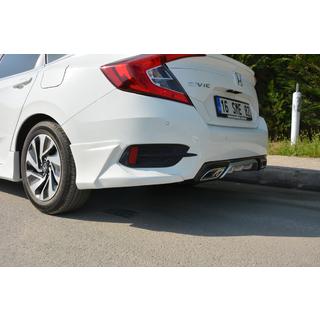 Coins de pare-chocs arrière (apprêtés pour peinture) Honda Civic Sedan X 2016-2021 photo 1