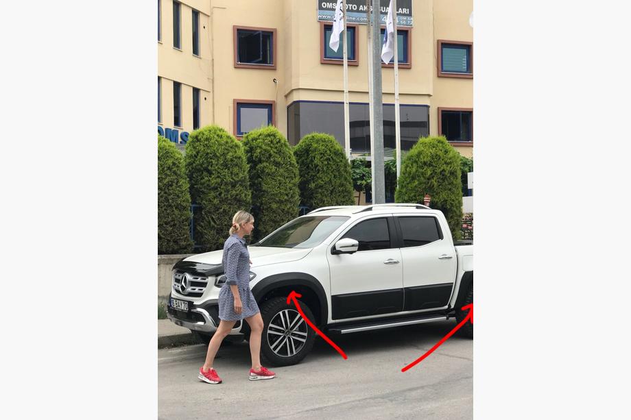 Mercedes X class 2017-2020 Extensions d'ailes (à peindre) Photo 3