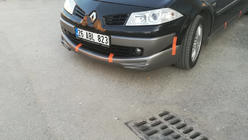 Renault Megane II 2004-2009 Lame avant de pare-chocs 2006-2009 (apprêtée pour peinture) photo 2