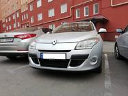 Renault Megane III 2009-2016 Inserts de pare-chocs (2008-2012, 2 pcs, à peindre) photo 5