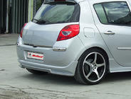 Renault Clio III 2005-2012 Cache pare-chocs arrière V1 (apprêté pour peinture) photo 2