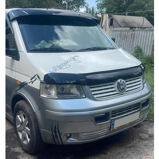 Casquette de pare-brise (noir brillant, 5mm) Volkswagen T6 2015-2024 photo 1