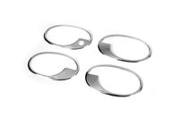 Opel Corsa C 2000-2006 Couvre-poignées de porte Chromés (4 pcs, Acier Inoxydable) photo 3