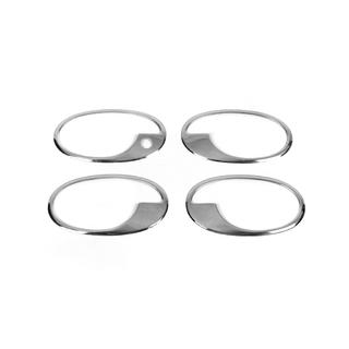 Couvre-poignées de porte Chromés (4 pcs, Acier Inoxydable) photo 2