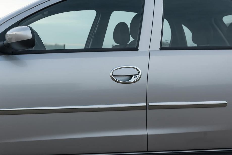 Opel Corsa C 2000-2006 Couvre-poignées de porte Chromés (4 pcs, Acier Inoxydable) Image