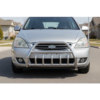 Pare-buffle WT003 (Inox) Kia Carens 1999-2012 photo 1