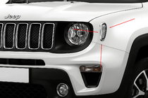 Jeep Renegade 2014- Couvre clignotants chromés (2 pcs inox) photo 1