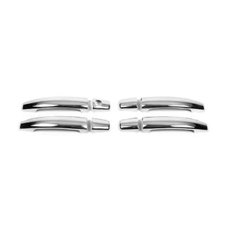 Couvre-poignées de Porte Chromés (4 pcs, Acier Inoxydable) photo 1