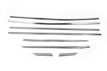 Peugeot 3008 2016-2023 Baguettes de vitres inférieures inox (8 pcs) Carmos - Acier Inoxydable Turc photo 2