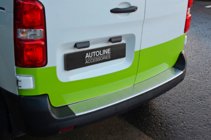 Toyota Proace 2016- Protection de Pare-chocs Arrière OmsaLine Inox photo 7