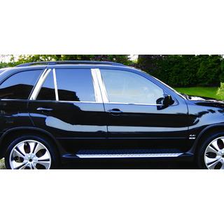 Moulures de Montants de Porte en Acier Inoxydable BMW X5 F15 2013-2018