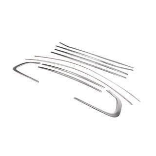 Ensemble complet d'encadrements de vitres inox (10 pièces) photo 3