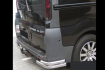 Renault Trafic 2001–2015 Coins arriere AK003-double (inox) photo 3