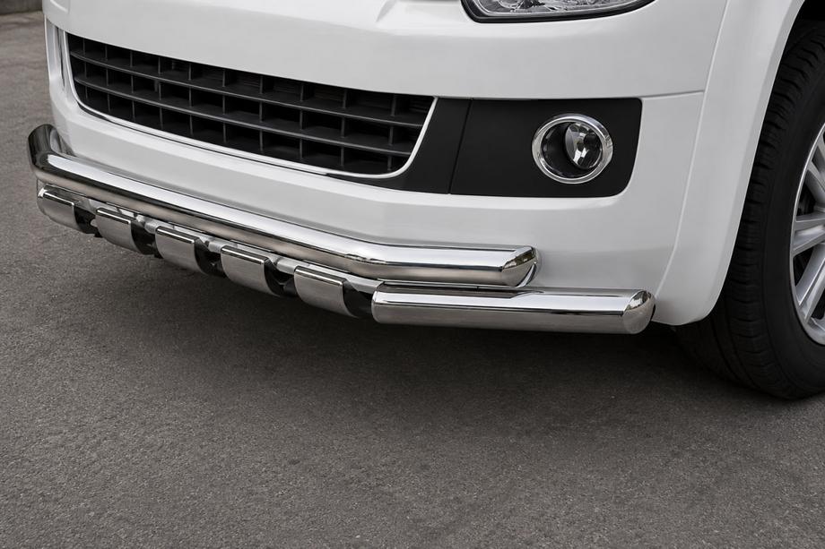 Volkswagen T5 Transporter 2003-2010 Barre Avant ST015 (Inox) Image