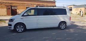 Volkswagen T6 2015-2024 Protection Avant ST008 (Inox) 60 mm photo 2