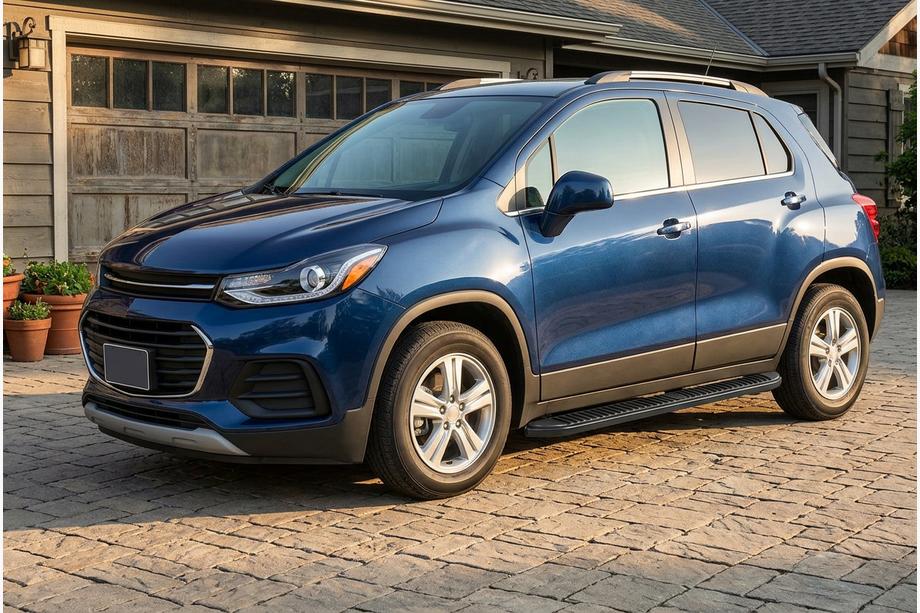 Chevrolet Trax 2012-2023 Marchepieds Latéraux Tayga Black (2 pcs, Aluminium) Image
