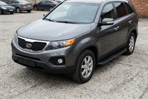 Kia Sorento II XM 2009-2014 Marchepieds Latéraux Tayga Black (2 pcs, Aluminium) 2013-2016 photo 1