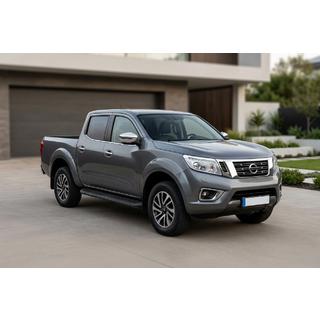 Marchepieds Latéraux Tayga Black (2 pcs, Aluminium) Nissan Navara/NP300 2016- photo 1