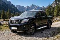 Nissan Navara/NP300 2016- Marchepieds Latéraux Allmond Grey (2 pcs, Aluminium) photo 1
