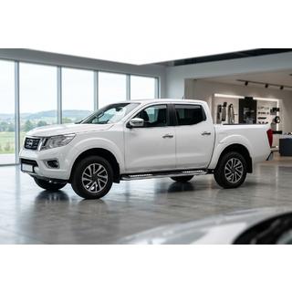 Marchepieds Latéraux Tayga V2 (2 pcs, Aluminium) Nissan Navara/NP300 2016- photo 1