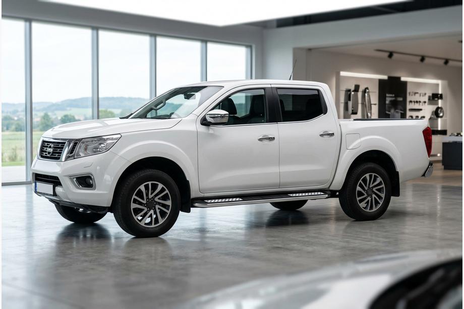 Nissan Navara/NP300 2016- Marchepieds Latéraux Tayga V2 (2 pcs, Aluminium) Image