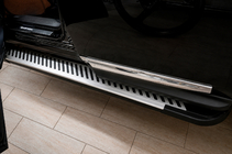 Nissan Pathfinder R52 2012-2021 Marchepieds Line (2 pcs, aluminium) photo 1