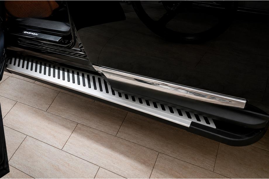 Nissan Pathfinder R52 2012-2021 Marchepieds Line (2 pcs, aluminium) Image